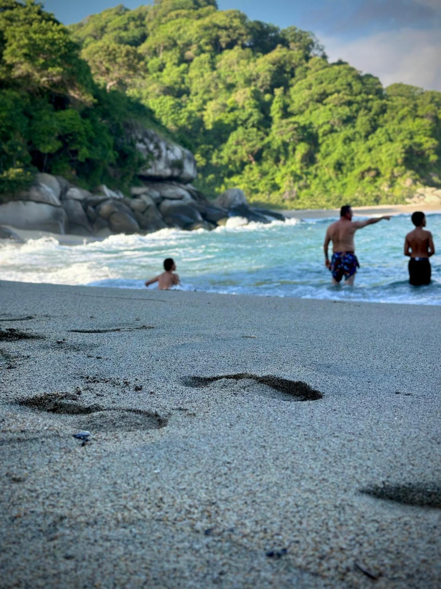 Centro de Experiencia el Amanecer Dentro del Parque Tayrona El Zaino Exterior foto