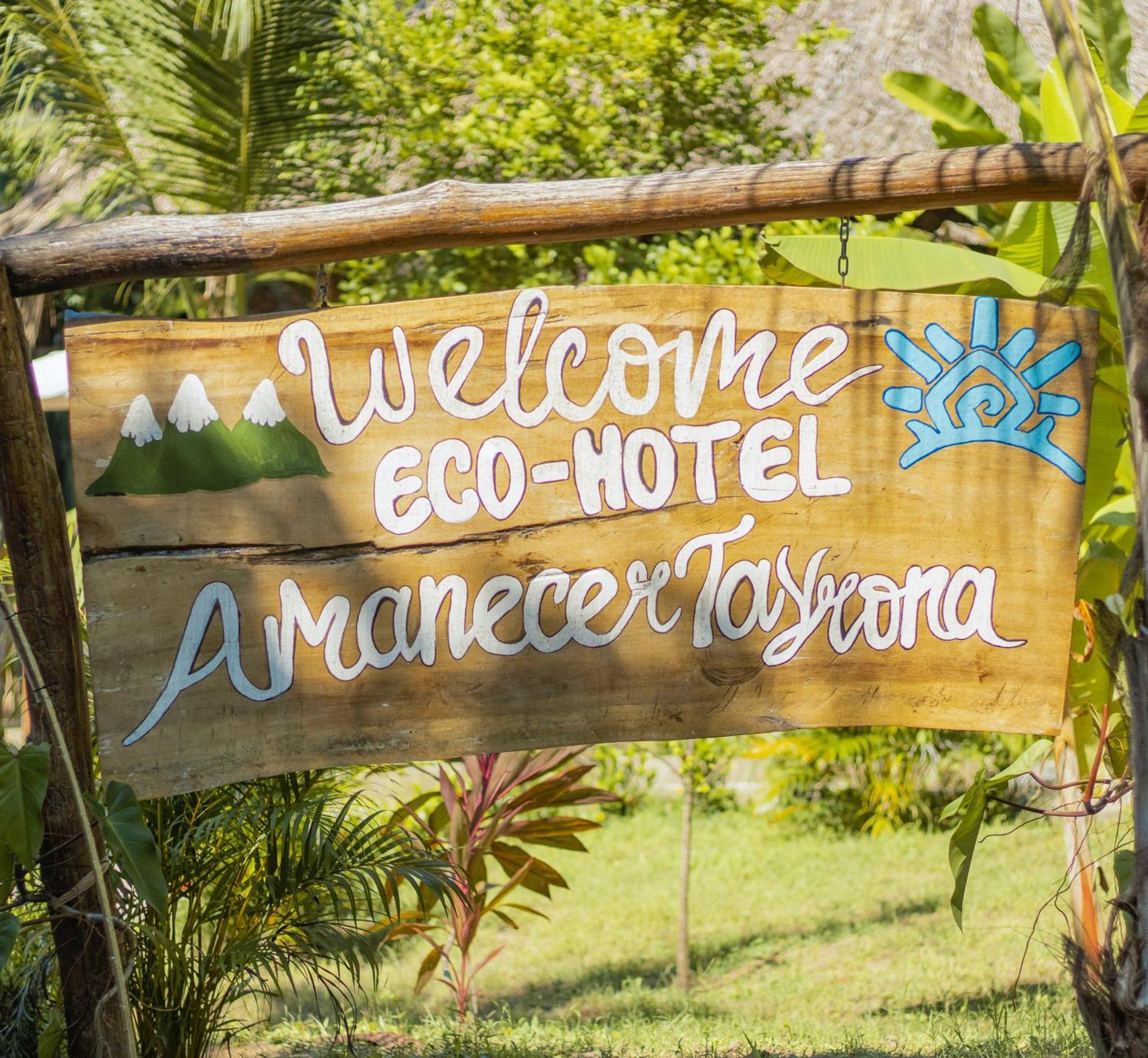 Centro de Experiencia el Amanecer Dentro del Parque Tayrona El Zaino Exterior foto